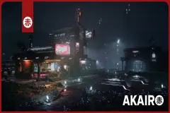 Fuyoh Cyberpunk Diner Environment