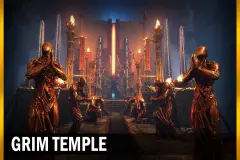 Grim temple