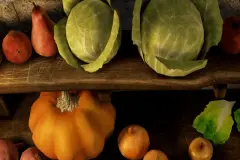 Medieval Fruits And Vegetables