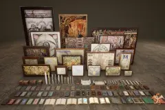 Medieval Props: Books, Scrolls, Paintings