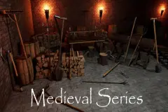 Medieval Series: Farmer and WoodCutter Tools