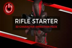 Rifle Starter Animation - MoCap Pack
