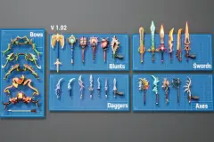 Stylized Fantasy Weapons