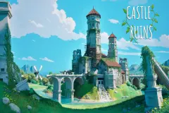 Stylized Castle Ruins