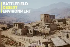 Battlefield Kit - Desert Environment (Military, Warzone Village)