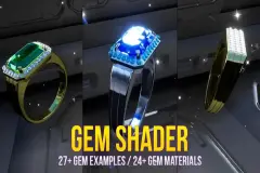 Gem(Jewelry) Shader VFX