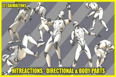 Hitreact Pro: Directional, Body Parts, Component