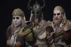 Modular Barbarian Warrior - Tribe - Metahuman