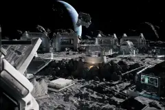 Modular Sci-Fi Base - Indoor Outdoor - Moon Theme