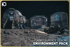 Planet Surface Colony