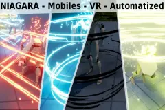 Teleportation system (VFX + Blueprints)