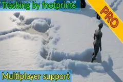 Trail Hunter PRO - Footprints and Tracks with Multiplayer & WorldPartition