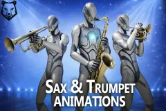 Trumpet & Sax | Animations
