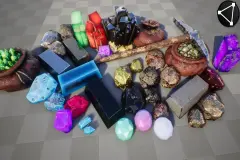 Mining fantasy pack