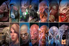 Post-Apocalyptic Characters (Pack)