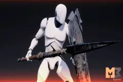 Spear And Shield Animations