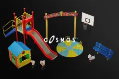 Playground Equipment VOL.3 ( Playground Equipment Kid Park Skateboard 3D )