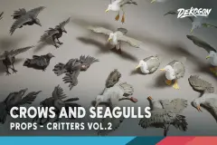 Critters VOL.2 - Crows & Seagulls