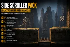 Side Scroller Pack – Platformer Mechanics