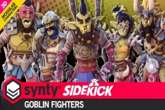 Goblin Fighters - Sidekick Modular Characters by Synty