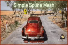 Simple Spline Mesh (Tool / Modular System)