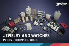 Stores VOL.3 - Jewelry and Watches (Nanite & Low Poly)