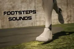 Footsteps Sounds with Blueprint Setup