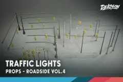 ROADSIDE VOL.4 - Traffic Lights (Mid Poly)