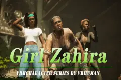 Black Girl Zahira African Female Character NPC VRHC