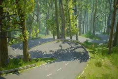 Japanese Drift Roads Track Pack
