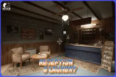 Motel Reception Interior Environment (Hotel, Realistic, Environment)