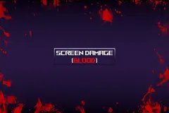 Screen Damage (Blood)