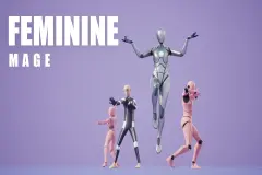 Feminine Mage - Motion Capture