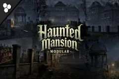 Modular Haunted Mansion (Haunted Mansion, Haunted House, Modular House, Mansion)