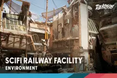 Scifi Railroad Terminal Facility (Nanite)