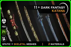 Dark Fantasy Katana