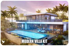 Modern Villa Modular Kit / Tropical House