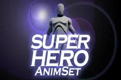 superhero animset