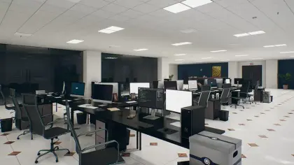 QA Office and Security Room