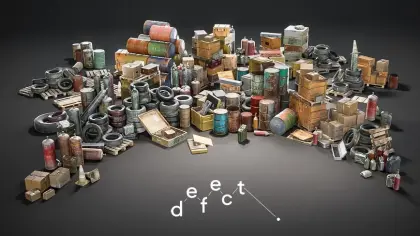 Workshop Tools And Props Barrels Boxes Bundle vol.1