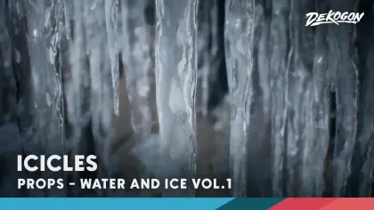 WATER & ICE VOL.1 - Icicles (Nanite and Low Poly)