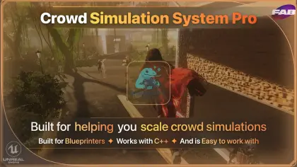 Crowd Simulation System Pro