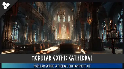 Modular Cathedral (Gothic Cathedral, Modular Cathedral, Victorian Cathedral)