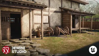 Japanese Modular Folk House (With Interiors)