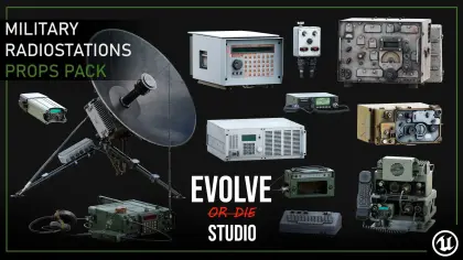Military Radiostations Props Pack