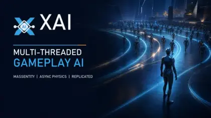 XAI - multi-threaded AI | based on Actor and Physical Simulation!